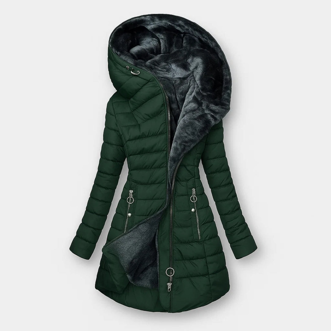 Nina™ | Płaszcz Premium z Miękkim Futerkiem