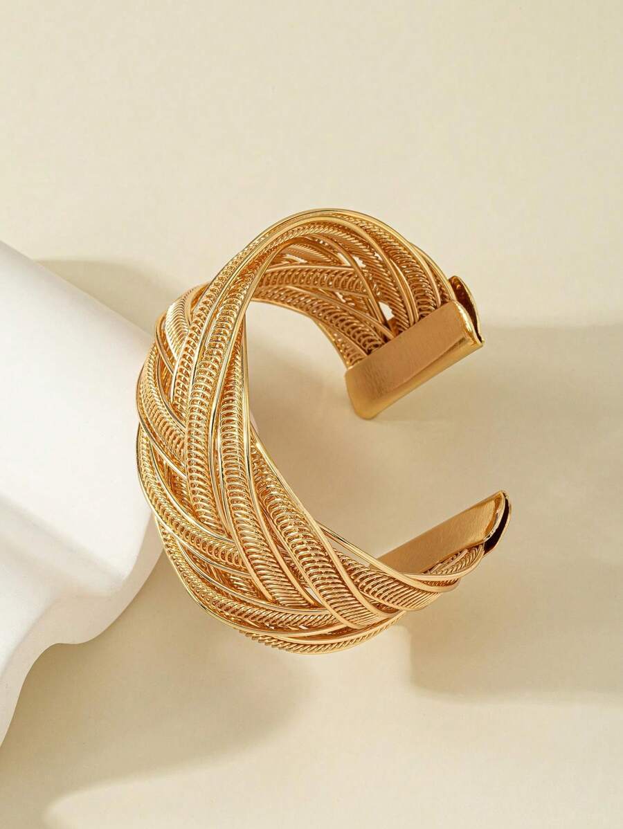 Bransoleta Gold Weave