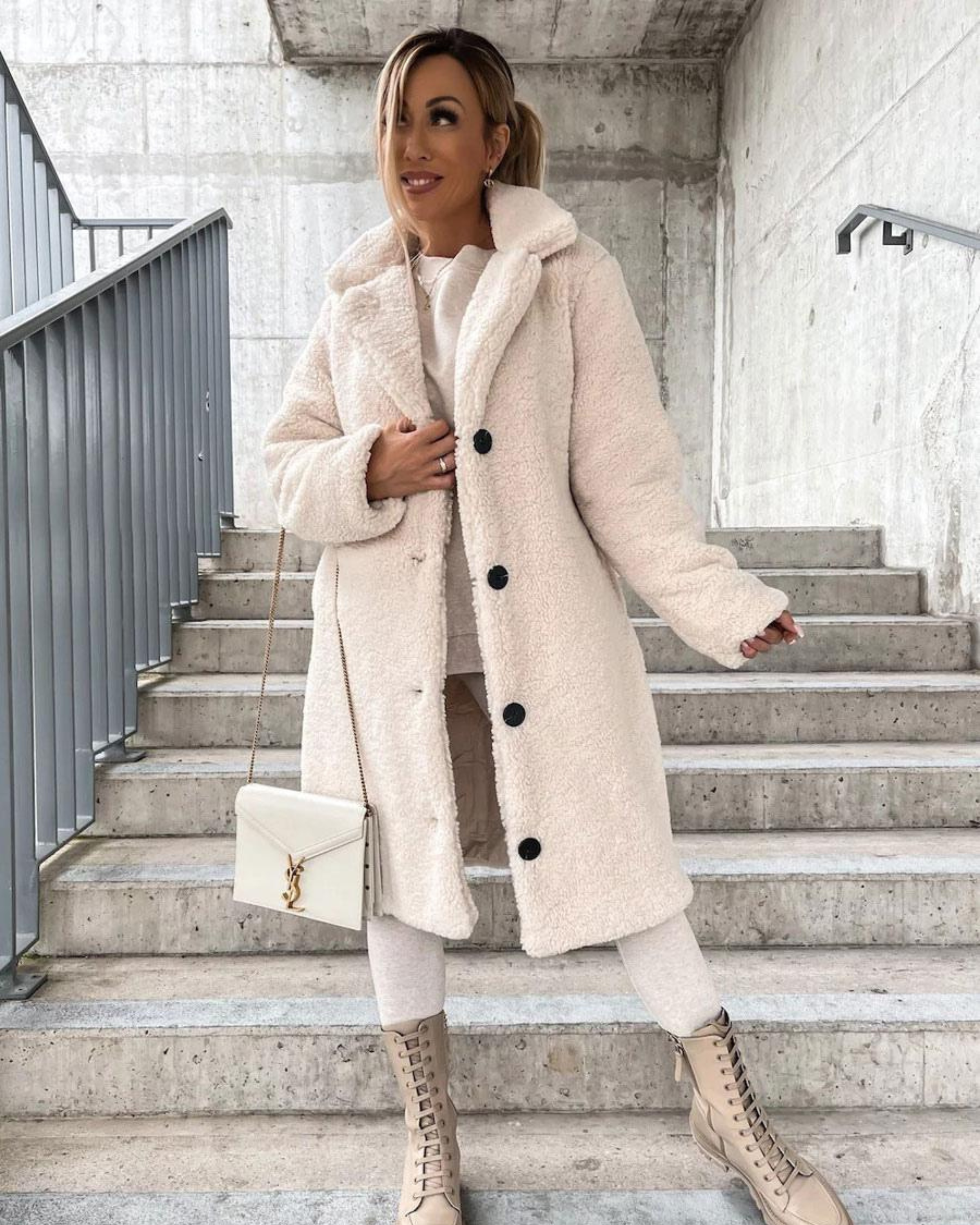 Aroa – płaszcz supreme soft teddy