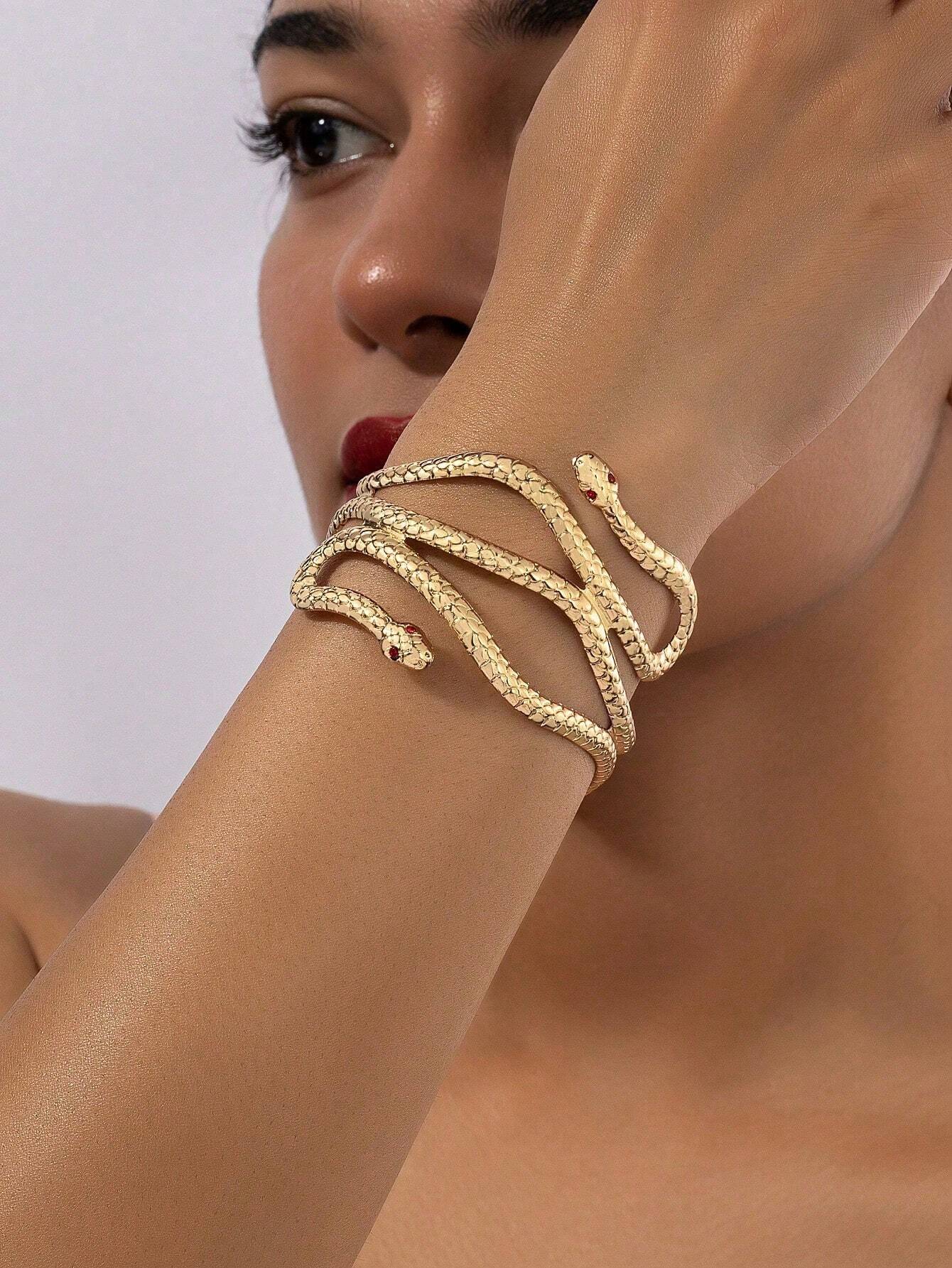 Bransoleta Golden Snake