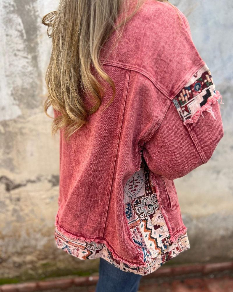 Eva – Casualowa kurtka dżinsowa