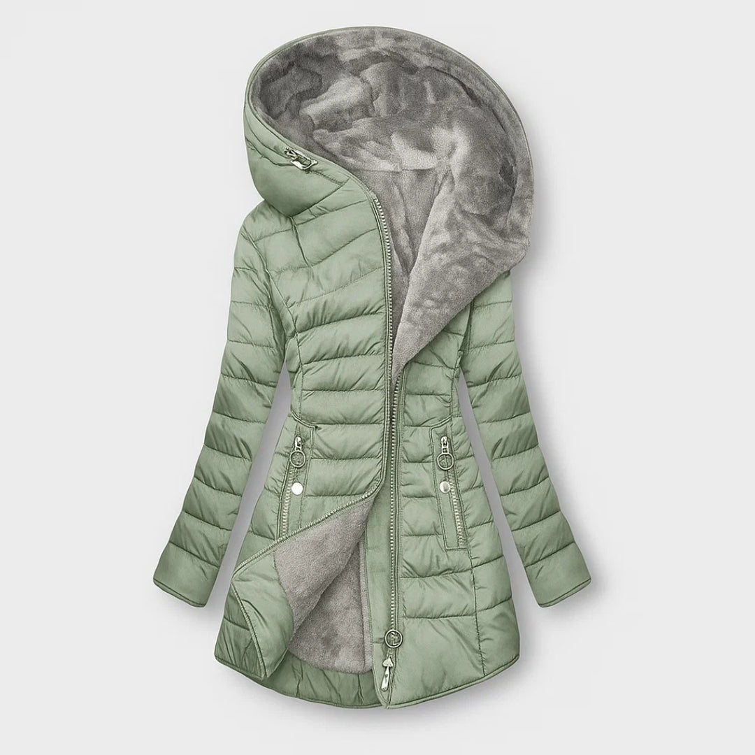 Nina™ | Płaszcz Premium z Miękkim Futerkiem