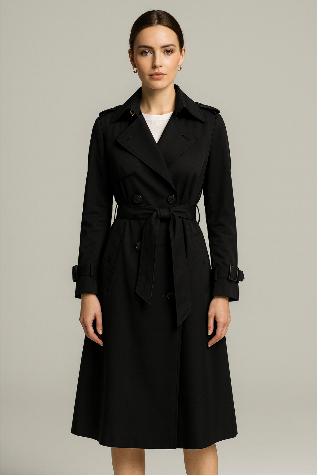 Natalia - stylowy płaszcz trench