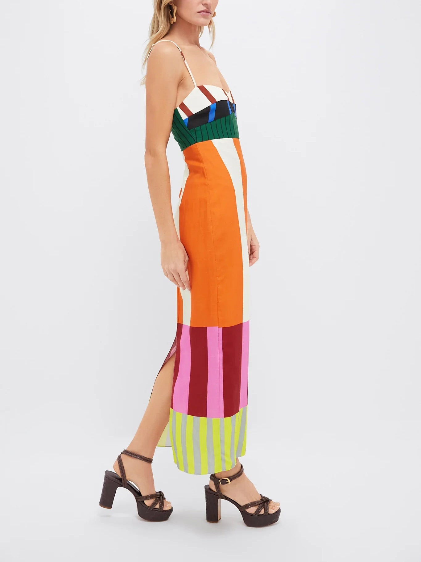 Bengal Multi Paloma Maxi Jurk