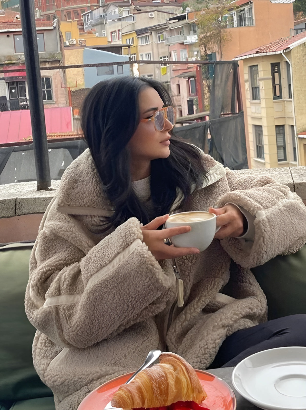 Nadia™ | Miękka kurtka z polaru teddy