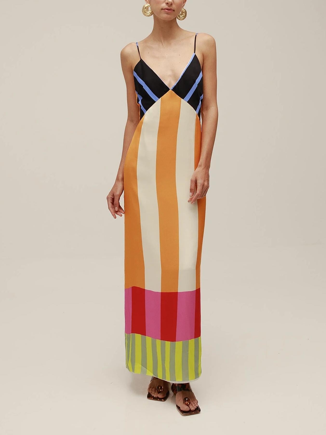 Bengal Multi Paloma Maxi Jurk