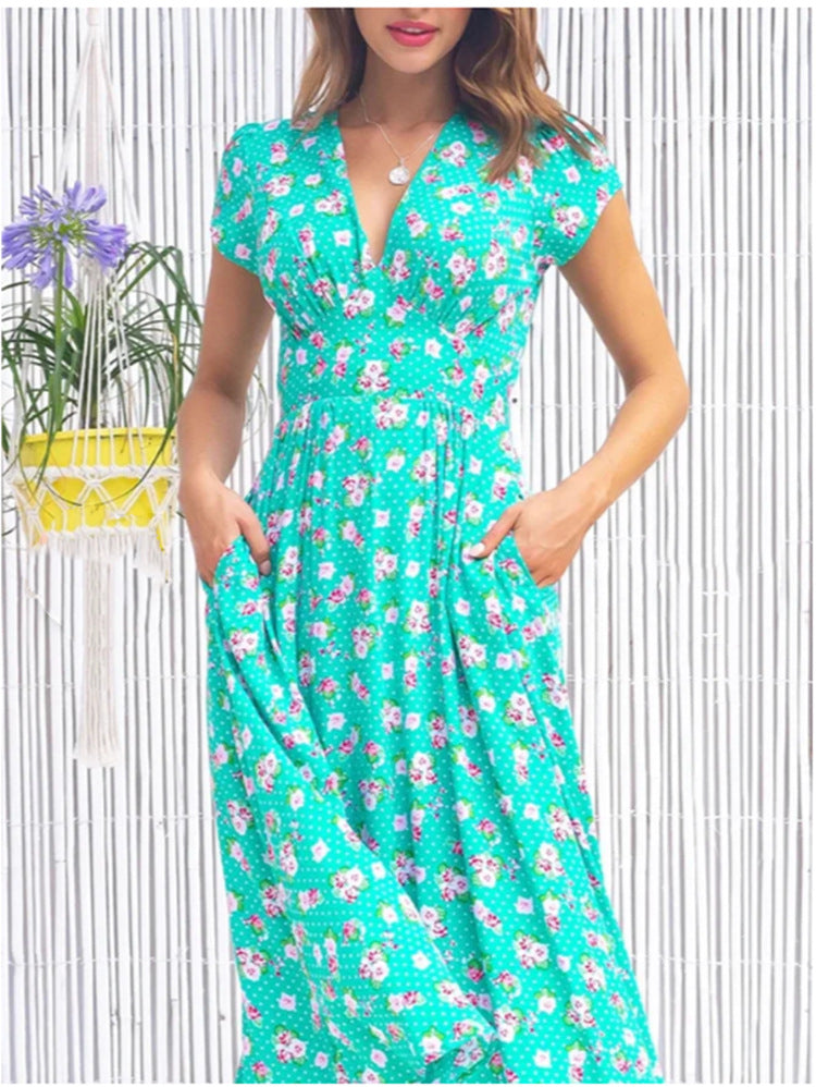 Sukienka Fienna Kwiatowy Vintage