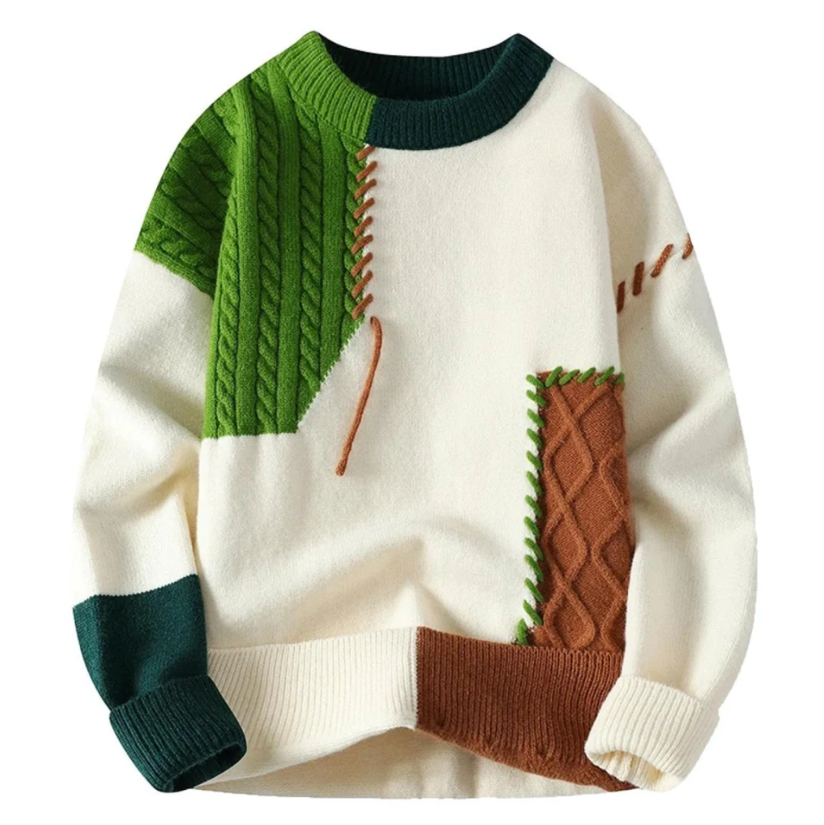 Sweter Kolorowa Mozaika