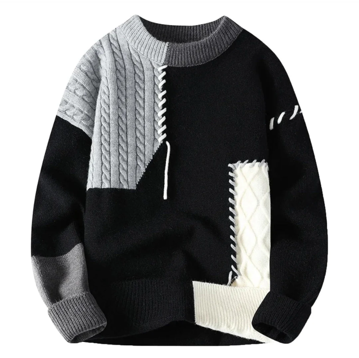 Sweter Kolorowa Mozaika
