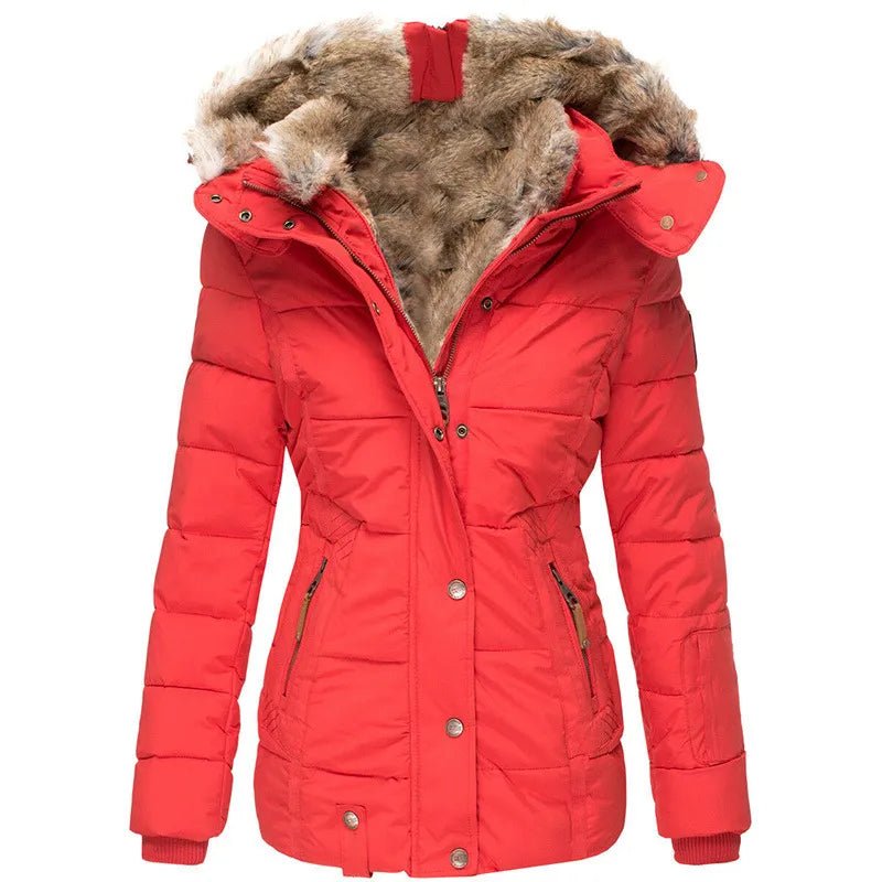 Zola | Warmer Wintermantel mit Fellfutter