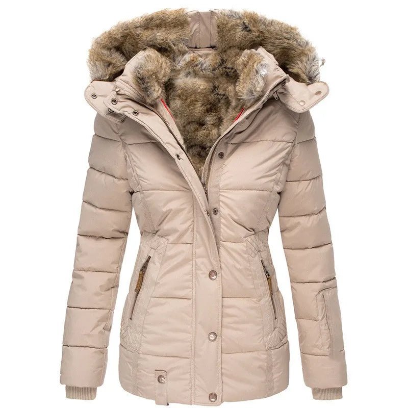 Zola | Warmer Wintermantel mit Fellfutter