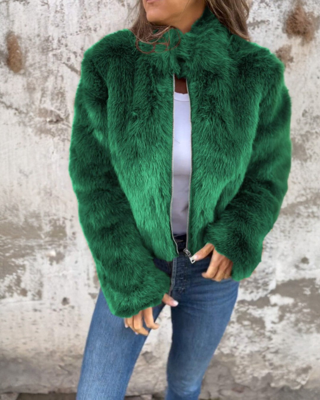 Aurelia™ | Modna Kurtka Futrzana