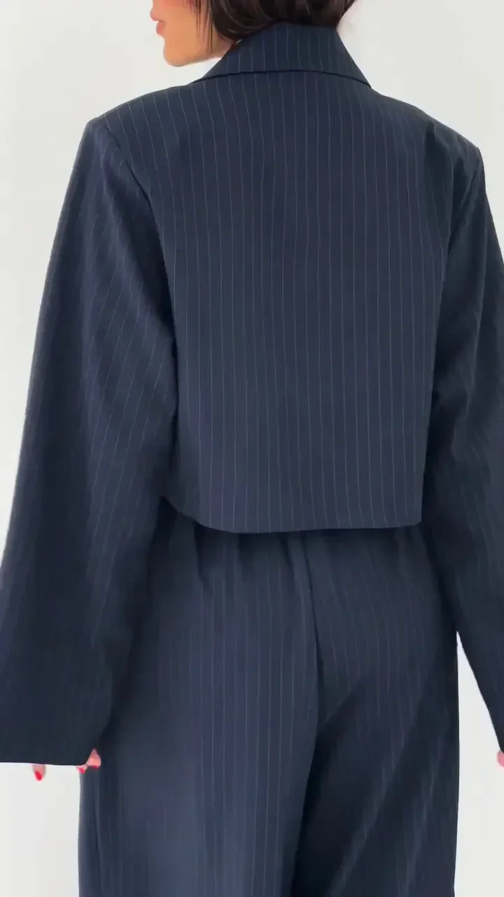 Elwira™ | Nowoczesny Zestaw z Marynarką