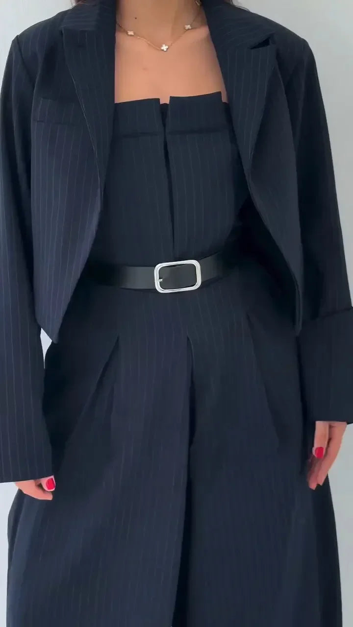 Elwira™ | Nowoczesny Zestaw z Marynarką