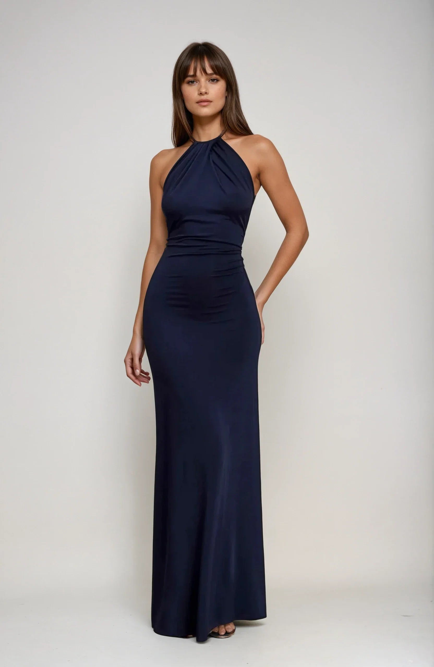Bella | Sukienka Maxi Halter