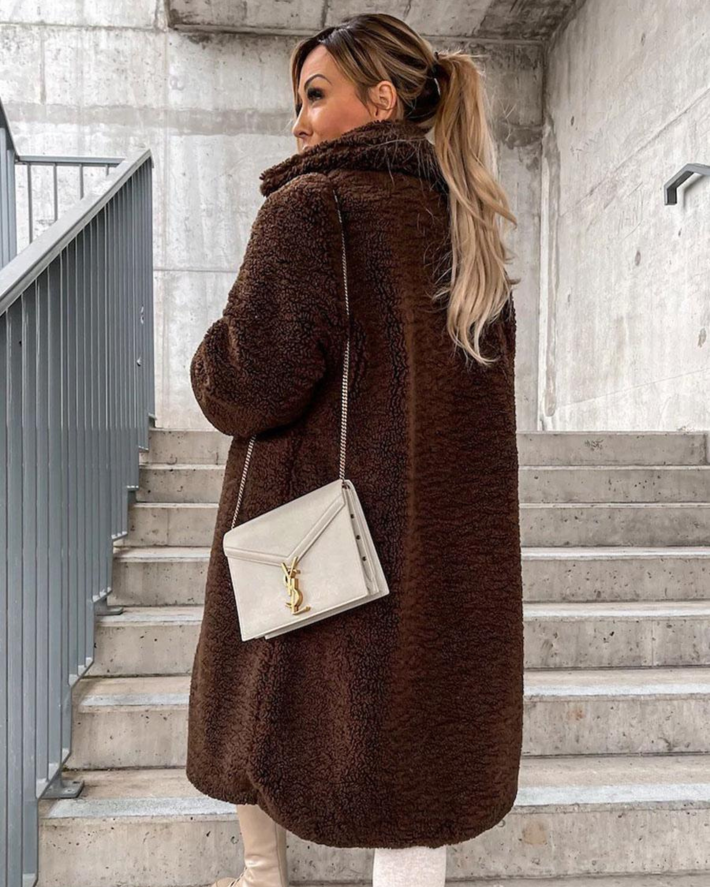 Aroa – płaszcz supreme soft teddy