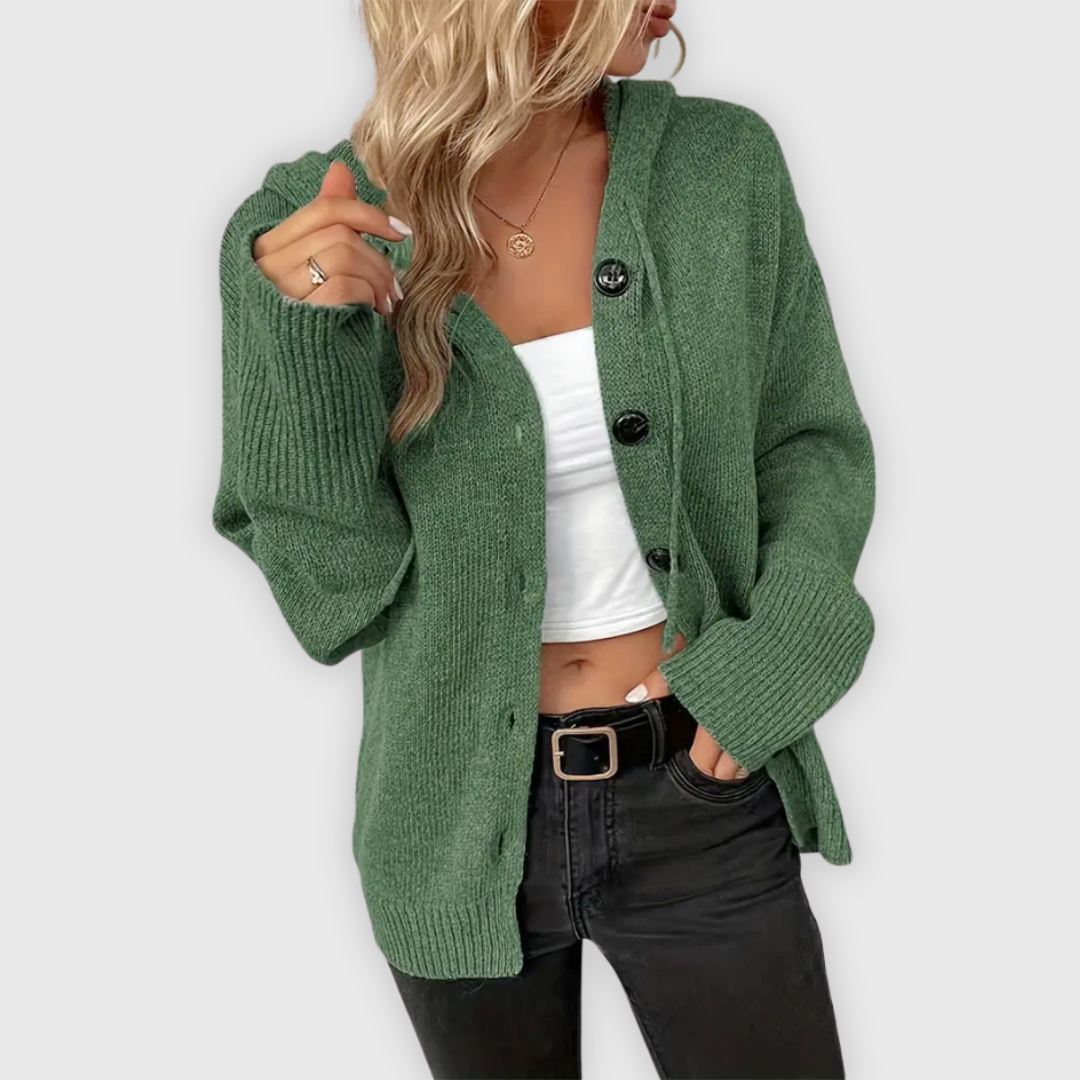 Celina™ | Stylowy Kardigan z Guzikami