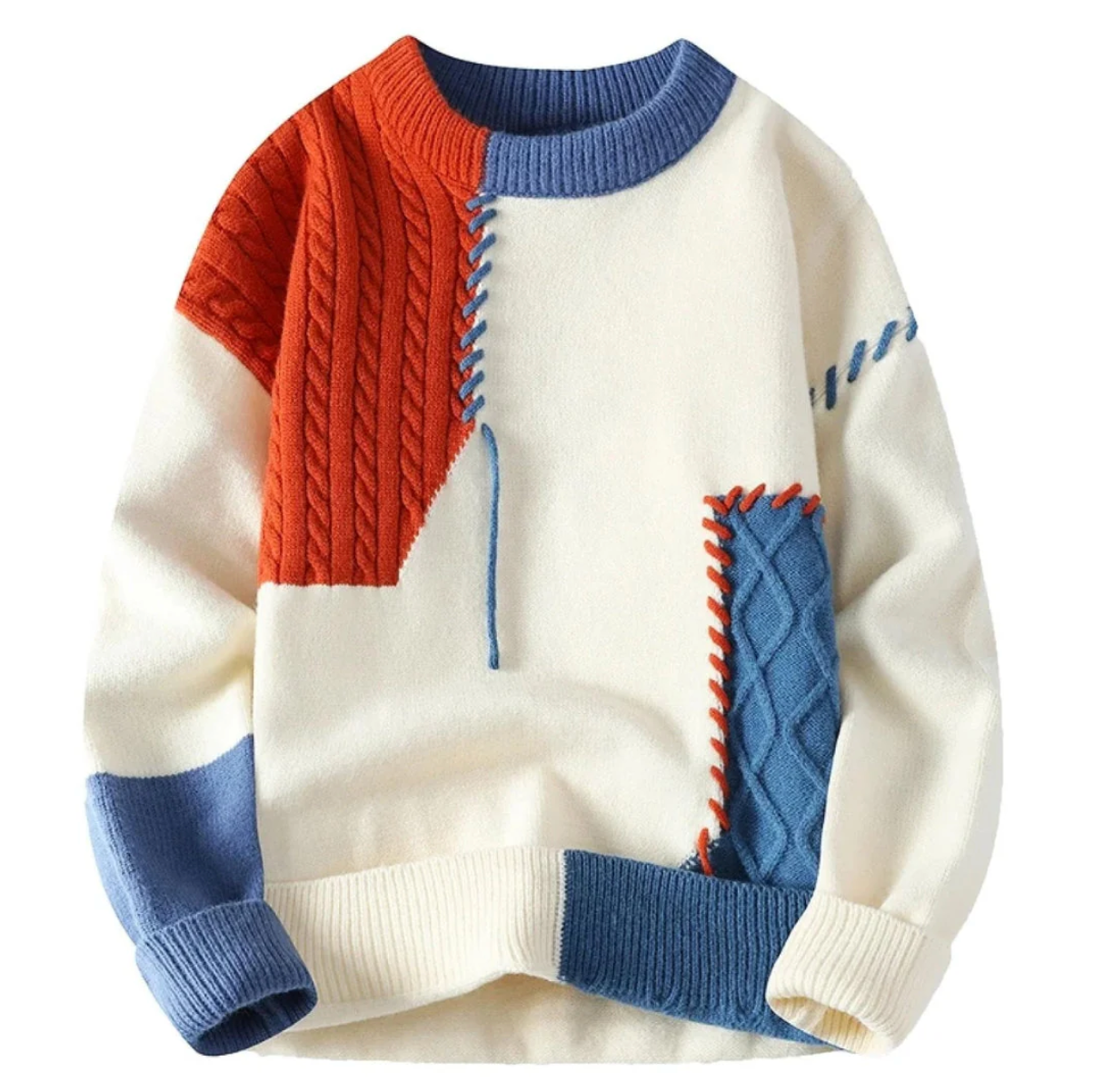 Sweter Kolorowa Mozaika